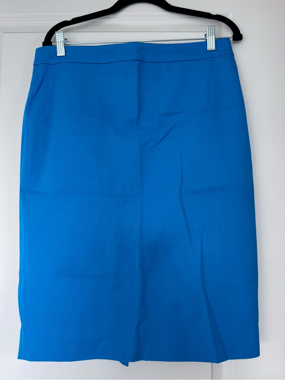 J. Crew Bright Blue Pencil Skirt